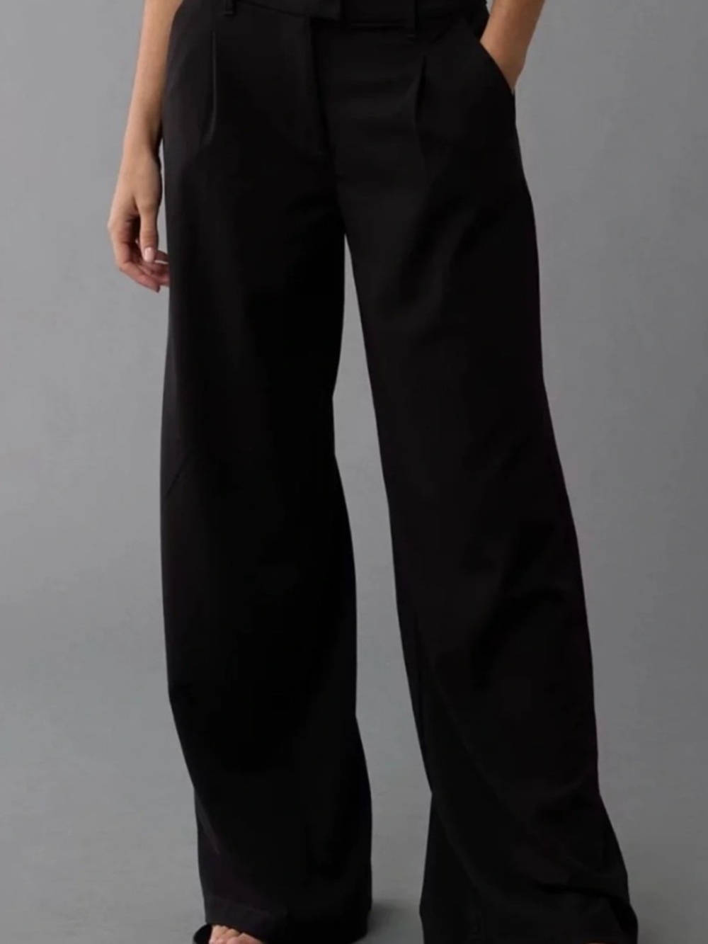 American Eagle - NWT Stretch Wide Leg Trousers